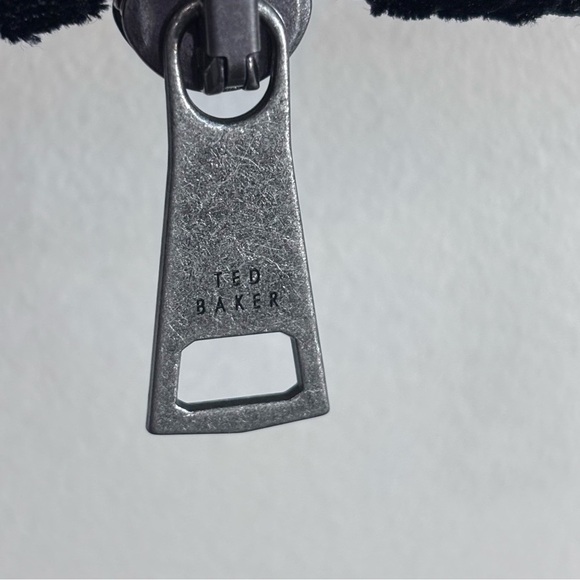 TED BAKER Sz 3 (US L equivalent) Zariya Floral Texture Bomber Lined Jacket - Picture 11 of 11